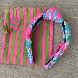Lilly Pulitzer x Lele Sadoughi colab headband